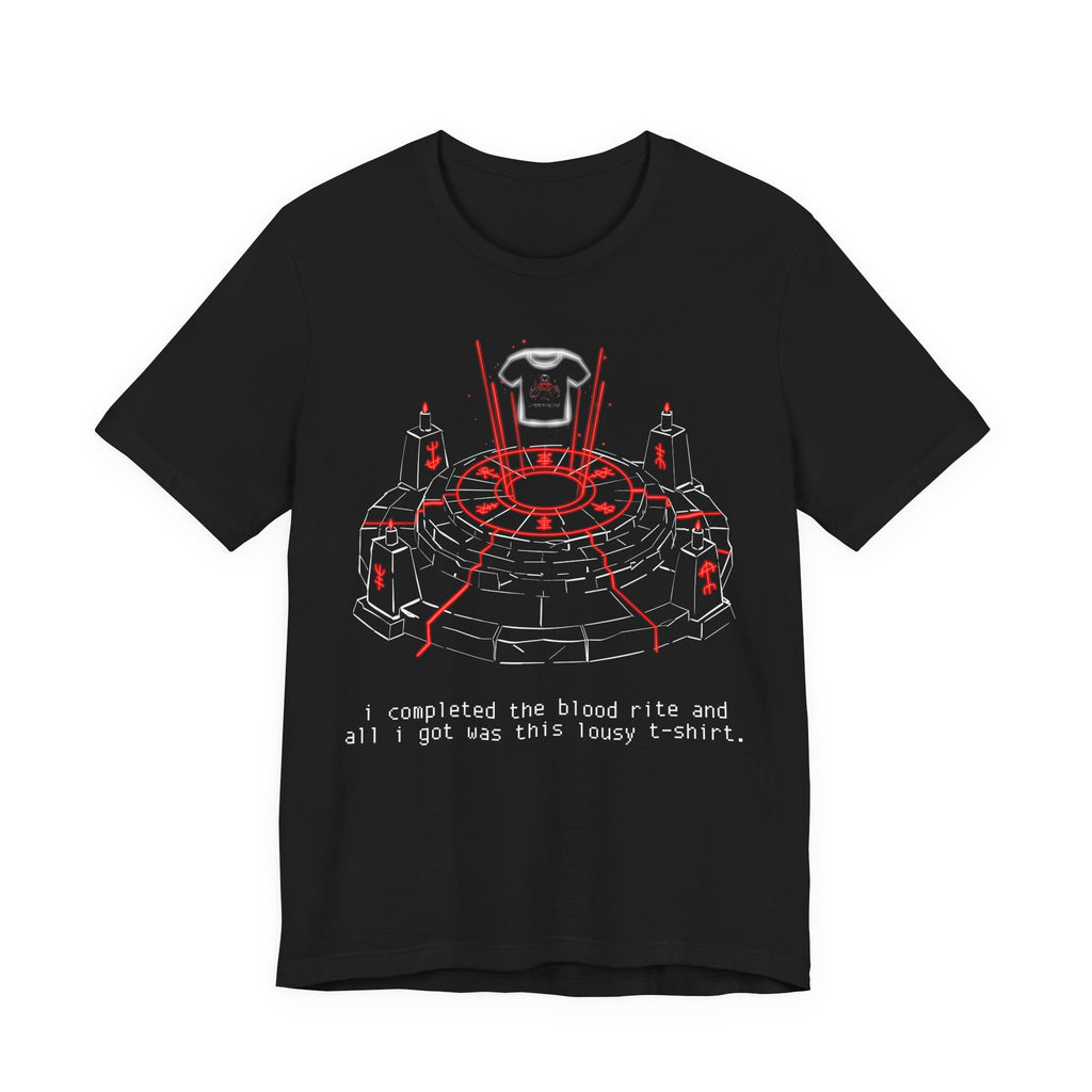 "BLOODRITE" Graphic Tee — Deep Lore Apparel