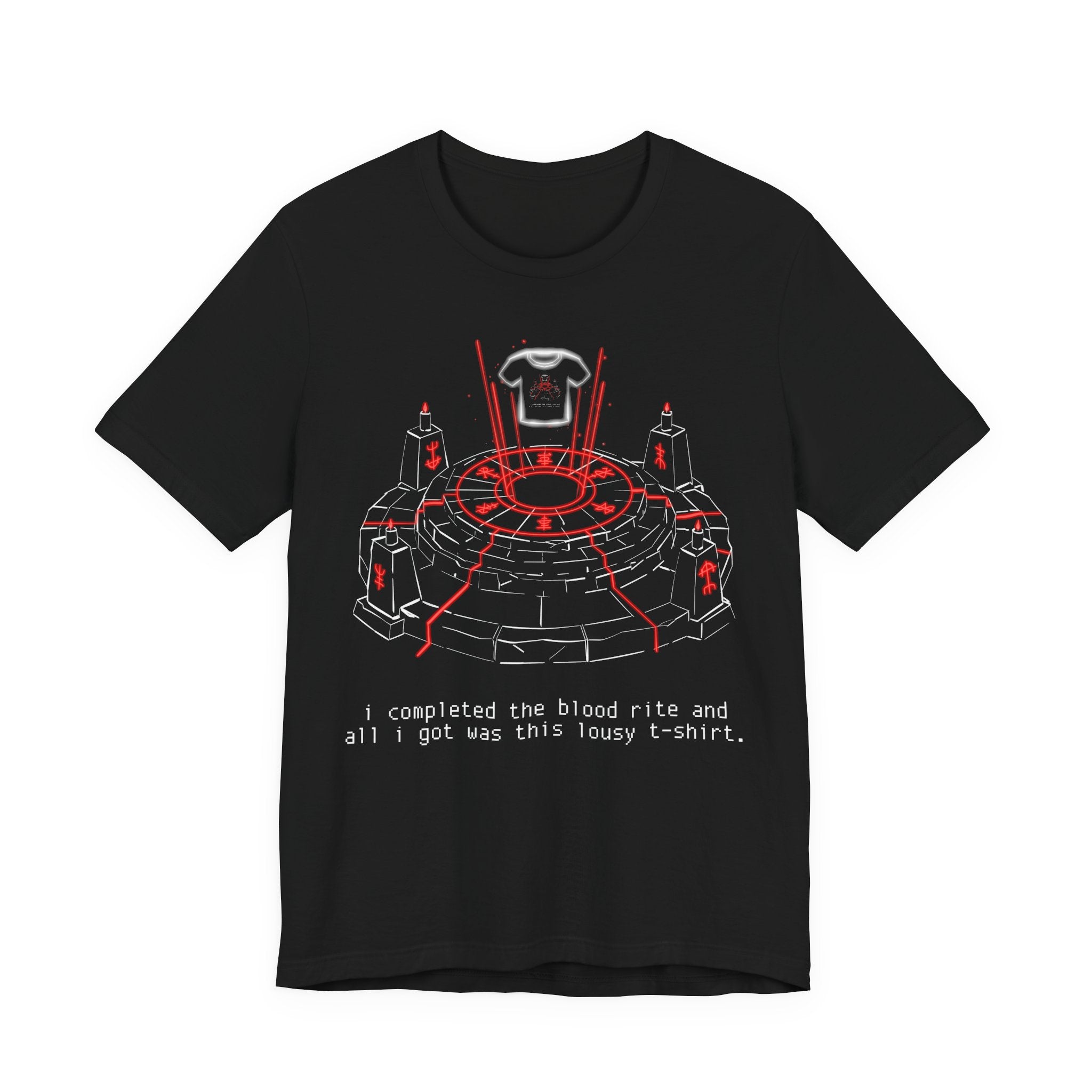 "BLOODRITE" Graphic Tee — Deep Lore Apparel