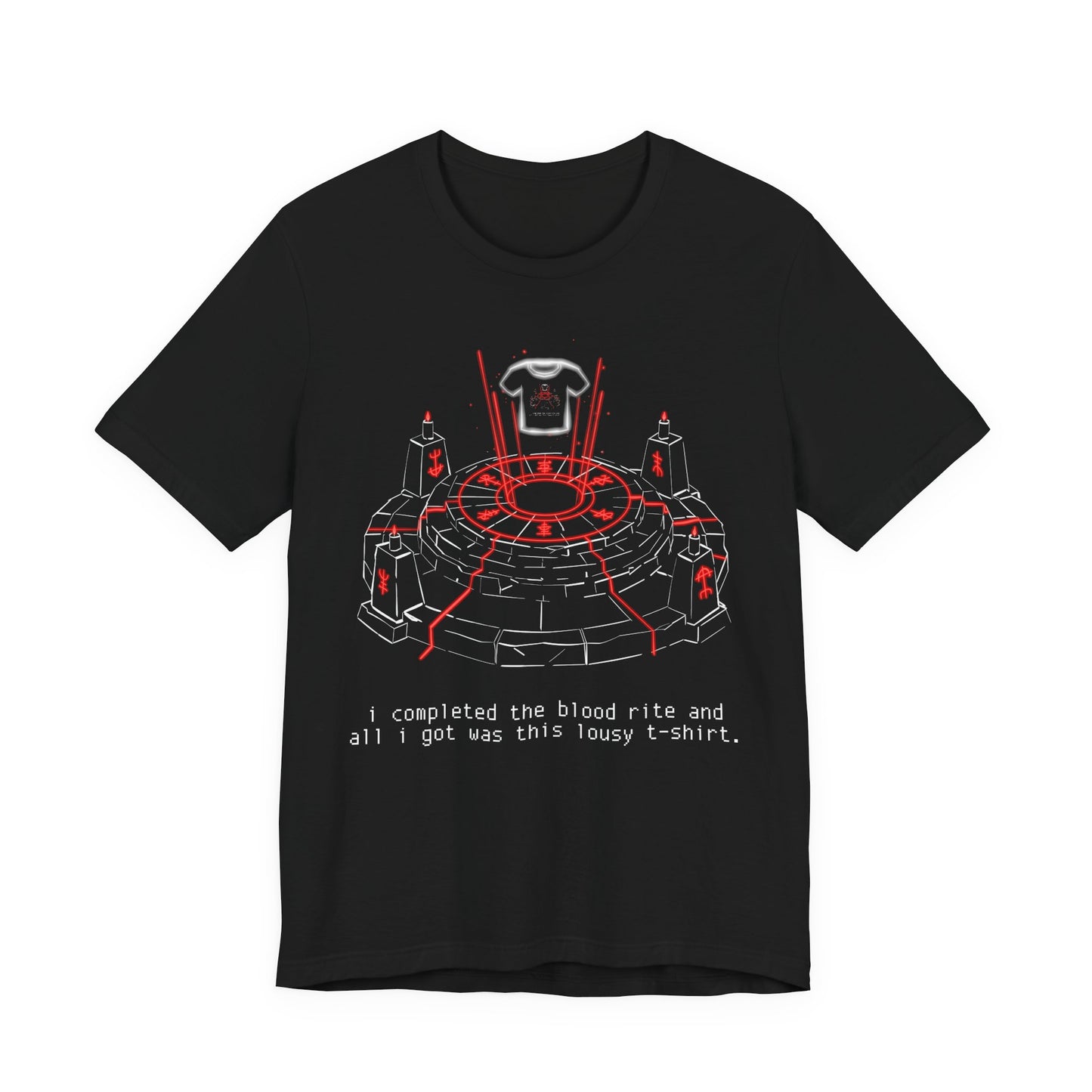 "BLOOD RITE" Graphic Tee — Deep Lore Apparel