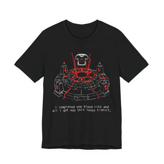 "BLOOD RITE" Graphic Tee — Deep Lore Apparel
