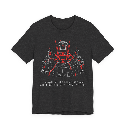 "BLOOD RITE" Graphic Tee — Deep Lore Apparel