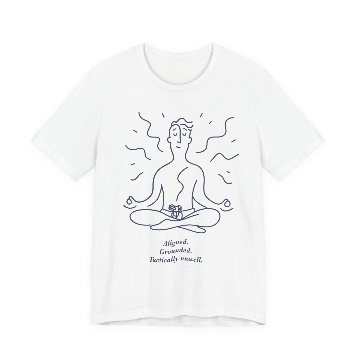 "TACTICALLY UNWELL" Graphic Tee — Deep Lore Apparel