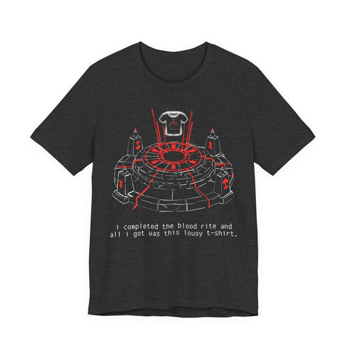 "BLOODRITE" Graphic Tee — Deep Lore Apparel